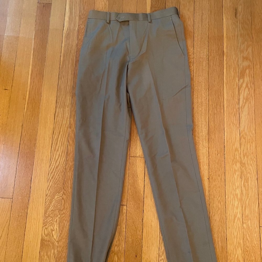 Like New Ralph Lauren Dress Pants Khaki Size 16 R, 28 Length, 14 Waist